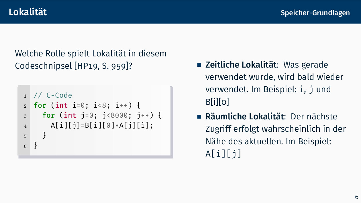 Eine (etwas modernere) beamer-Präsentation